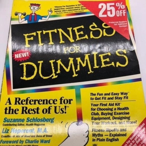 Fitness for Dummies Book - Picture 1 of 8